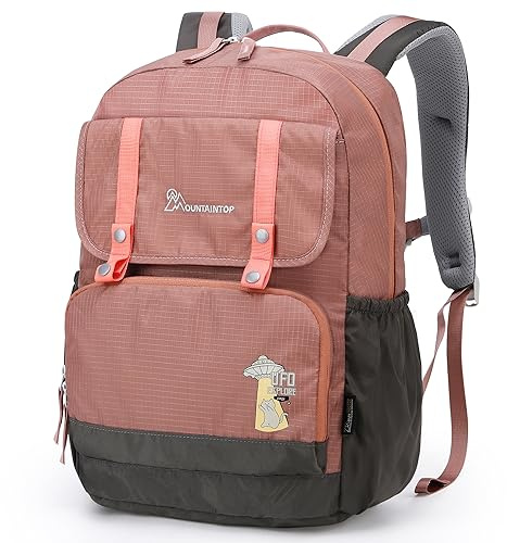 Mountaintop Kinderrucksack für Jungen und Mädchen – Leichter 20L Schulrucksack für Schule, Wanderungen und Ausflüge – Stylischer Wanderrucksack klein