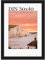 UHOUSEST Cornice 30x40, Cornice in Legno Nero per Foto, Cornici per Poster 30x40 cm con Passepartout, Cornice 30x40 con Supporto e Plexiglass per Montaggio a Parete Verticale o Orizzontale