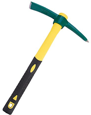 lmoikesz Houe multifonctionnelle forgée Jardin pioche Hache étanche Longue poignée Choix houe en Acier Haute dureté Jardinage Camping