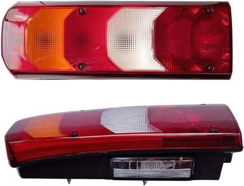 Links Rückleuchten Rücklicht Heckleuchten Glühbirne Hallo für Mercedes Actros MP4 LKW E-MARK mit Steckdose