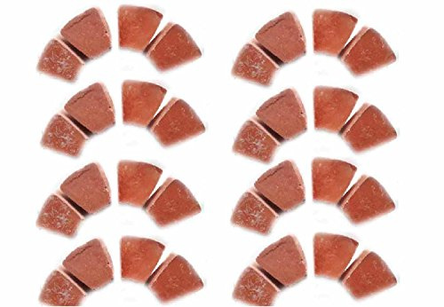 BLUSUPERSHOP 20 ARCO 7X8 MM MATTONI CURVI terracotta PER PASTORI PRESEPE LEGGI BENE LA MISURA E QUANTITA' DEL PRODOTTO - 7X8 MM