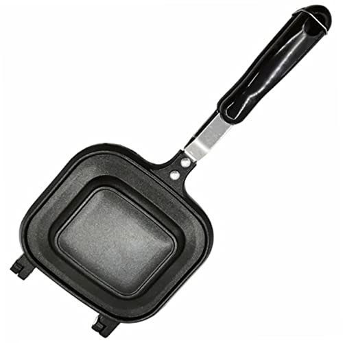 Cabilock Sartén Antiadherente De Doble Cara Sartén Para Freír Pan Tostado De Uso Doméstico Calentamiento Uniforme Buena Conservación Del Calor