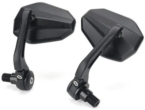 YZCSYBBF Motorrad-Lenkerspiegel Motorradzubehör Lenkerendenspiegel MT07 MT09 MT10 SP XSR700 XSR900 FZ07 MT-10 MT-07