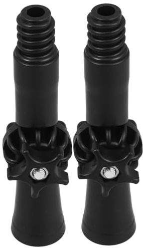 FRCOLOR 2pcs Extension Pole Angle Connector Plastic Rotatable Angle Bracket for Paint Brush Extender and Roller Pole Adaptor Used for Broom Handle Bracket and Accessories