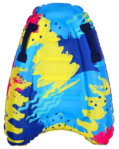 Aufblasbare Poolschwimmer | 177,8 cm Schwimmbrett | Surfbrett, langlebiges und leichtes aufblasbares Board für Wasserspaß, einfach zu tragen, Kinder und Erwachsene zum Genießen am Pool, oder