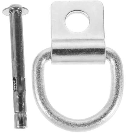 Amosfun Anclajes De Amarre Carga Acero Inoxidable Anillos d Remolque Accesorios Remolques