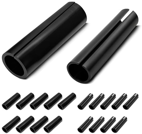 Abrasion Protection Set for Bicycle Pannier Rack, Bicycle Frame Protection, Protection Against Abrasion on Coated Pannier Rack, for Hooks of Bicycle Bags, Diameter 10/12 mm, Suitable for Many Bicycle