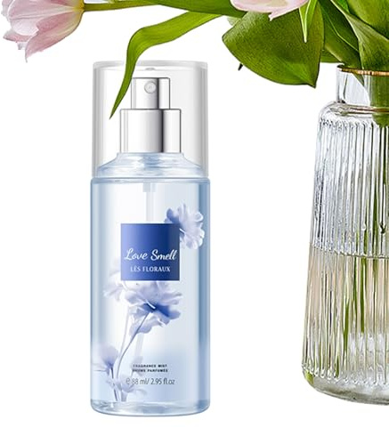 Women Perfume, 88 ml lång varaktig blommig fruktkropp spray, elegant hår och kroppsdoft för dagligt slitage, utomhusevenemang, romantiska datum, bröllopstillfällen, 1,49 x 4,52 tum
