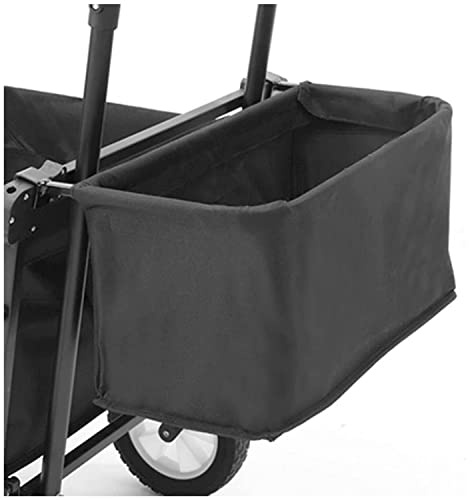 Faltbarer Bollerwagen Folding Hecktasche Outdoor-Einkauf Camping Hand drcken Tragbarer Trolley Warenkorb Zubehr