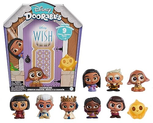 Disney Doorables NEW Wish Collector Peek, Überraschungspackung für Sammler, 3,8 cm große Exklusive Figuren, Kinderspielzeug ab 5 Jahren von Just Play