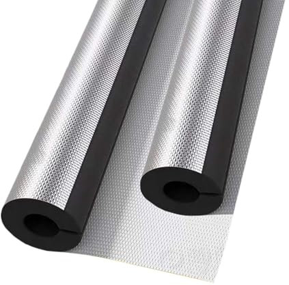 Flexible Rohrisolierung Selbstklebend Solarenergierohren Isolierung 95cm LäNge Kautschuk Isolierschlauch Schlauch Thickness 30mm für Outdoor-Isolierung für Heizung und SanitäR