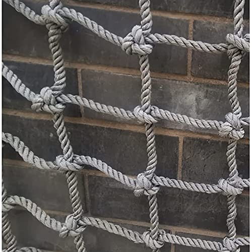 Treehouse Rope Ladder Playground Safety Net, Adults, Polyamide Playground Net, Plant Support Netting, Childrens Climbing Equipment, Garden Outdoor Obstacles Activities,(2*3m(6.6*9.9ft))