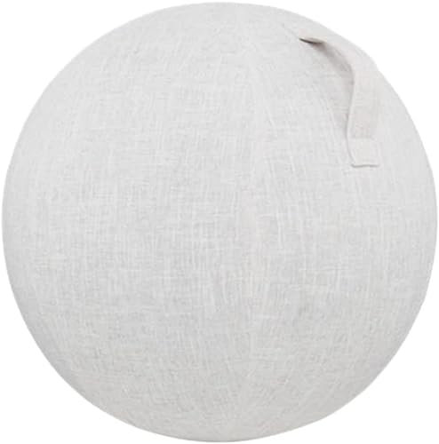 Yoga Ball Cover 55/65/75cm Gymnastikball Abdeckung für Sitzball Fitnessball Stoffbezug für Pilates Büroball Balance Ball Faltbare Sitzbälle Abdeckung für Workout und Übung