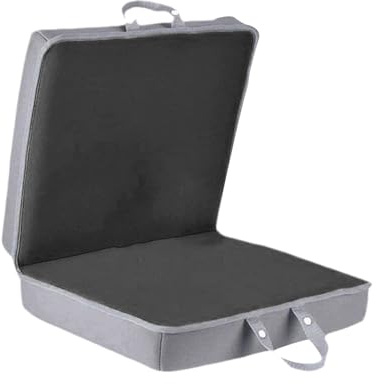 Kniepolster, Schaumstoff-Kniekissenmatte, 60 x 34 x 5,6 cm, rutschfeste Matte mit Griffen, ideal für Reinigung, Bau, Bodenarbeit, Yoga, Übung, Badezimmer, Baden