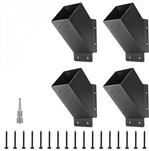 Paréntesis De Asistencia Estructural Inmune A La Intemperie Con Motas Refuerzo Doble Para Chozas Patio Garajes Y Residencias En Árboles Juego Refuerzo Cubierta Simple