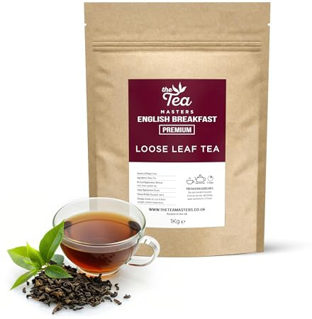 The Tea Masters Loose Leaf Tea - Breakfast Tea - Premium (1x1kg)