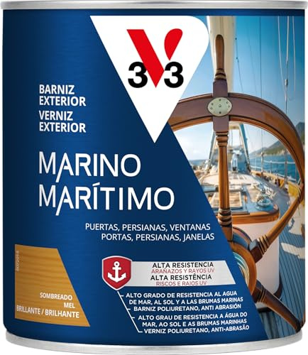 V33 Barniz Exterior Marino Brillante Sombreado 0,75L