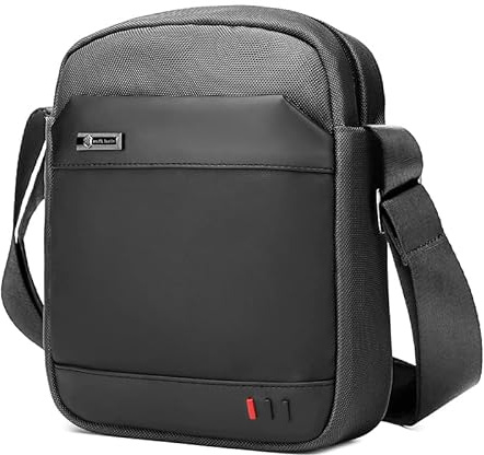 BAIGIO Sacoche Homme Sacs a Bandouliere Vintage Sacoche Bandouliere Nylon Petite Shoulder Bag Crossbody Business Cartable Besace Pochette Sacs a Main pour Sport Voyages Travail