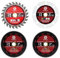 FOCSTOL Saw Blade Set - 4pcs 75mm Cutting Disc for Cutting Wood Metal Plastic for Angle Grinder Arbor 10mm