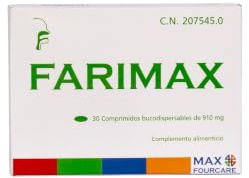 FARIMAX – Max FourCare | Garganta Irritada, Tos Crónica y Faringitis | Único Comprimido Bucodispersable | 10 Activos: Harpagofito, Lisozima y Ácido Hialurónico | 30 Comprimidos | España