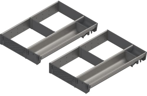Blum Orga-Line Besteckeinsatz Facheinteilungs-Set KB 901-999mm, NL 450mm, grau