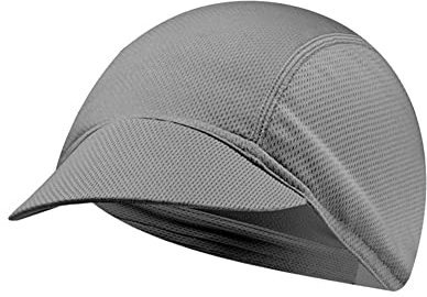 ITODA Sportkappe Sommer Radmütze Schnelltrocknend Sportmütze Sonnenschutz Fahrradmütze Unisex Schirmkappe Superleicht Laufmütze mit Schirm Unterhelmmütze Atmungsaktiv Kappe Radsport Running MTB