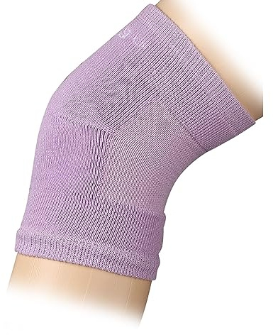DRUNA Rodilleras de Gimnasia Rítmica de Felpa TERRY INDIGO (Talle S, Púrpura)