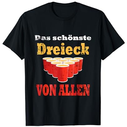 Beerpong Herren Bier Pong Bierpong T-Shirt