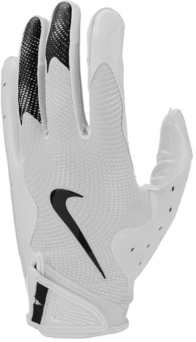 Nike gloves vapor jet 8.0 white/white/black small