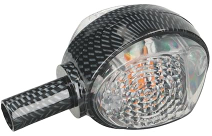 VINI Blinker Carbon weiß MZ ES TS passt Simson KR50 KR51 Schwalbe