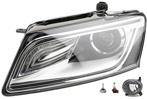Johns, Faro anteriore adatto per Audi Q5 8R 06/12 - Xenon D3S sinistro lato conducente + fendinebbia + lampadina