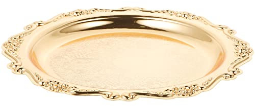 HOLIDYOYO Vassoio Decorativo Per Snack e Dolci Elegante e Vintage Per Eventi e Cerimonie Per Antipasti e Esposizione Gioielli