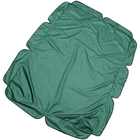ANDRESLAD wasserdichte Gartenmöbel Abdeckung Dunkelgrün Wetterfeste Swing Cover Mit Elastischem Saum Uv-Schutz Für Hollywoodschaukel Vielseitiger Schutz Für Outdoor Sitzgruppen