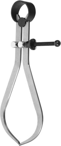 COSMEVIVI Calibro Esterno e Interno 170mm Pinza di Misurazione Portatile per Tornitura Legno Strumento di Misura Preciso Utensile per Lavorazione Legno