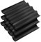 KEILEOHO Lot de 3 Plaques de Cuisson Moule Baguettes, 38 x 33 cm Moule à Pain Perforé, 4 cavités, pour 4 baguettes, noir