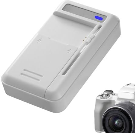 Caricabatteria per fotocamera | Adattatore di ricarica per fotocamera – Caricatore di tipo C per fotocamera retrò, adattatore di protezione da sovraccarico