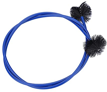 Set di Kit per la Pulizia della Tromba 4 Pz Spazzole in Ottone Bocchino Chiavi Accessori per la Pulizia