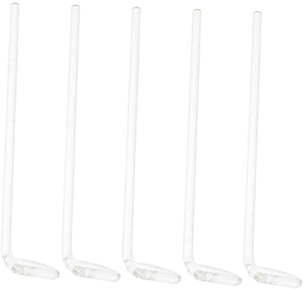 PRETYZOOM Bacchetta di Spalmatura in Vetro 6Mm, 5Pezzi Strumento per Laboratorio Chimico, Cell Spreaders