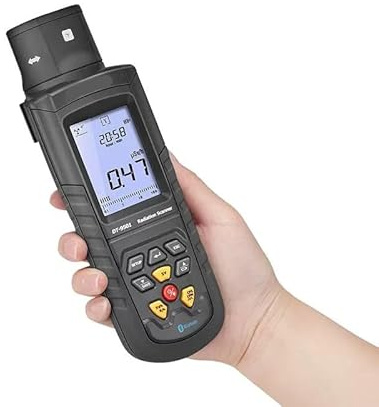 Contatore Geiger, DT-9501 Rilevatore di radiazioni professionale con funzione datalogger