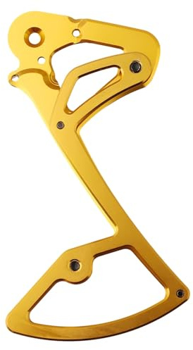 Emiif Bike Elektro Schaltwerk Innenplatte CNC 7075-T651 Aluminium für SRAM NX/GX/X1/X01/XX1/Apex 1/Rival 1/Force 1 Eagle Serie Schwarz