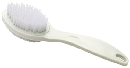 DECORNIJIA Doppio Lato Raschietto Piedi con Pietra Pomice per Rimuovere Duroni e Pelle Morta Manico Ergonomico in Plastica Facile da Pulire per Talloni Secchi e Duri Colore Colore Casuale