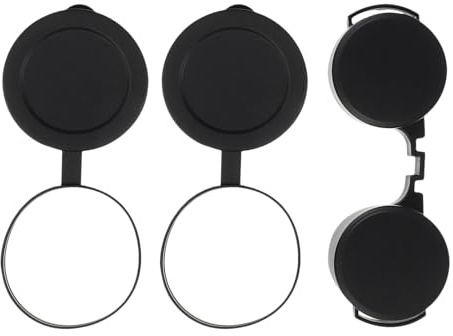VANZACK 3pcs Objective Lens Cap for Binoculars Binoculars Protective Cap Dust Cover for Outdoor Use
