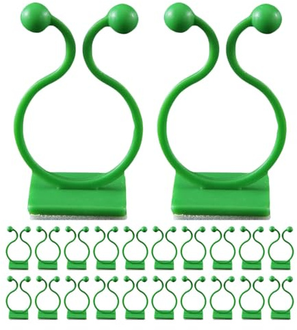 FONDOTIN Lot de 100 Clips Clips Muraux pour Pothos Fixations pour Plantes De Jardin Fixations pour Vignes pour Plantes