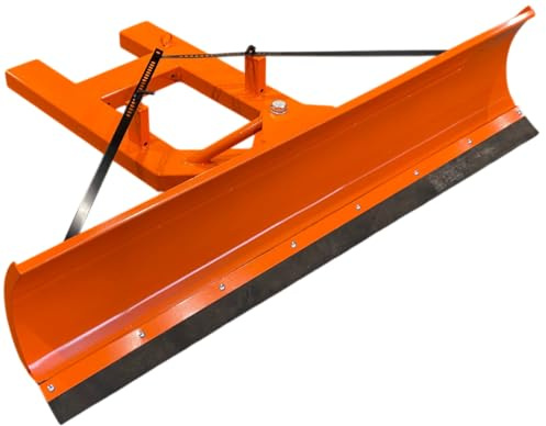 Schneepflug Schneeschild Universal Schneeschieber für Gabelstapler/nach Links und Rechts schwenkbar / 150 x 40 cm