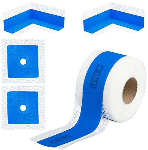 Dichtset Dichtband 5m Innenecken Wandmanschetten Bandset Abdichtung Dusche Bad Küche Set B9