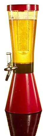 Dispensador de Cerveza Dispensador de torre de cerveza de 3 litros con grifo Dispensador de cerveza de raíz de barril de cerveza comercial con carámbano extraíble Dispensador de Bebidas (Color : G)