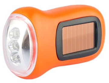Angoily Lampe Torche Solaire À Led À Manivelle Éclairage Durgence De Couleur Aléatoire