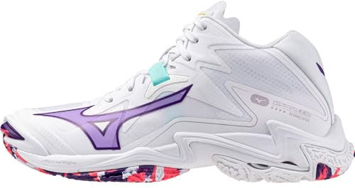 Mizuno Scarpe da pallavolo da Donna, Bianco, 40 EU