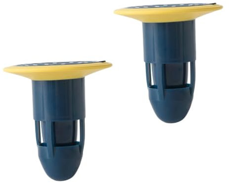 Uonlytech 2pcs Floor Drain Strainer Cover Odor Leak Core Bathroom Sink Filter Materia