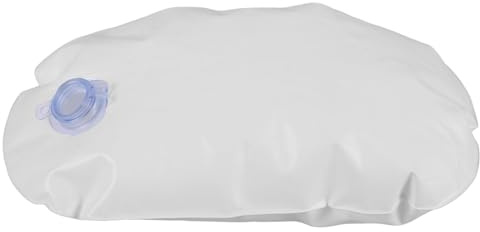 ARTSEWPLY 3 Piezas Almohadilla Inflable para Bañera con Diseño Ergonómico Cojín Asiento con Función de de Agua Cómodo y Multifuncional para Baño Almacenamiento Práctico para Relajación